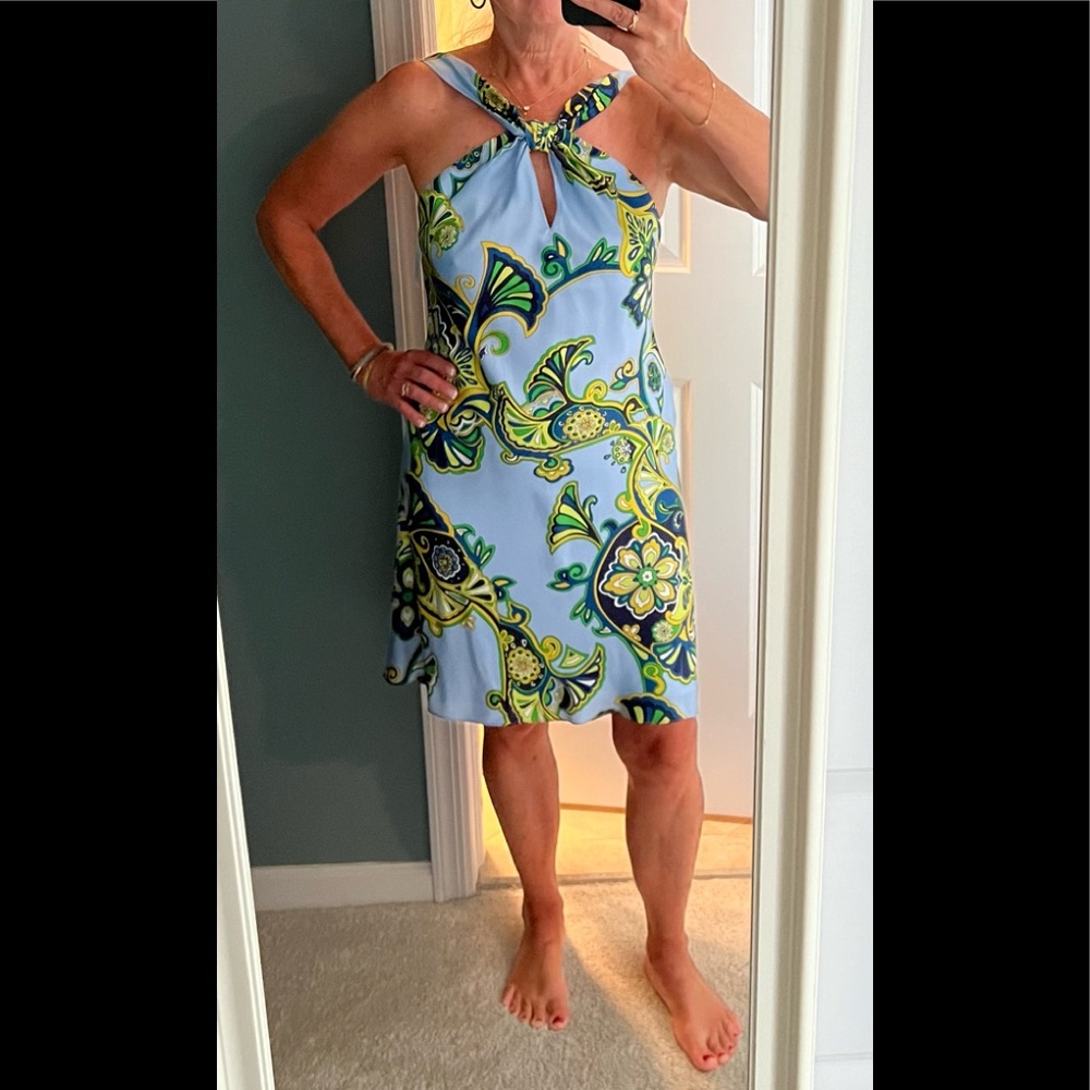 Banana republic silk slip dress